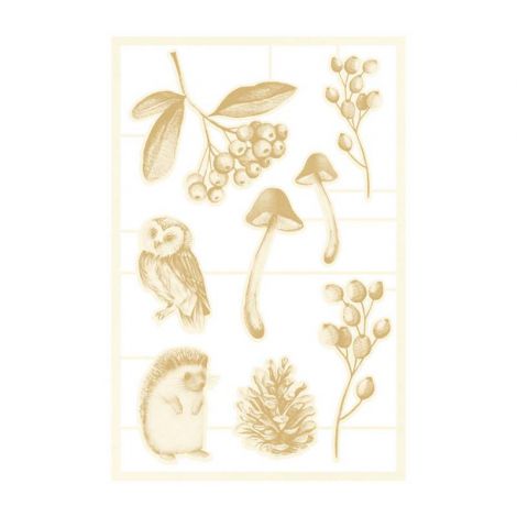 Zestaw tekturek P13 The Four Seasons - Autumn 02, 8szt - 2